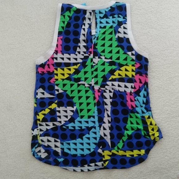 Colorful Retro Abstract Tank Top - Picture 2 of 3